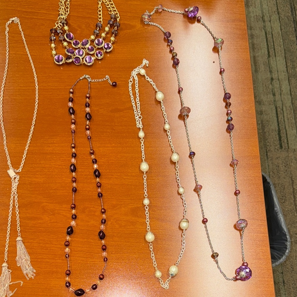 Chic Gold and Silver Necklace Collection - Picture 4 of 9